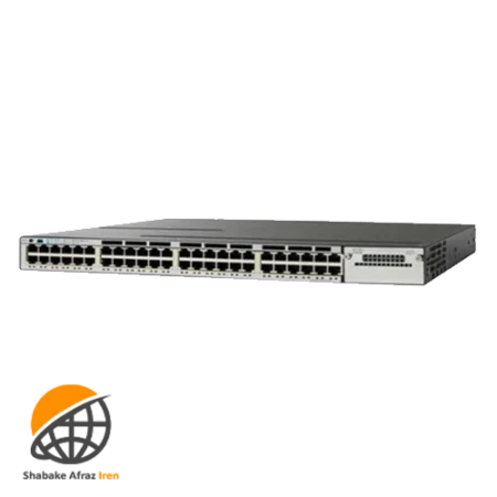 سوئیچ سیسکو مدل WS-C3850-48F-S 48 پورت ایرن نت